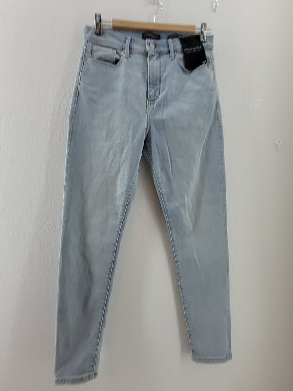 Banana Republic Jeans Womens 29 Blue Premium Denim High Rise Skinny Ankle